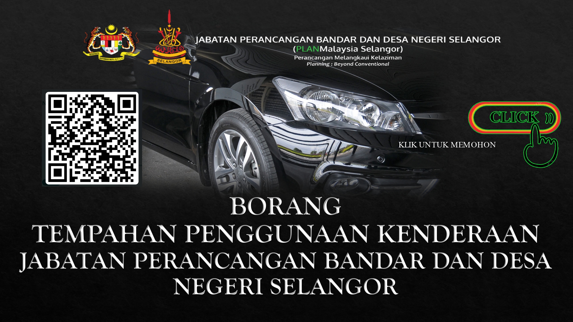 Borang Permohonan Penggunaan Kenderaan Jabatan